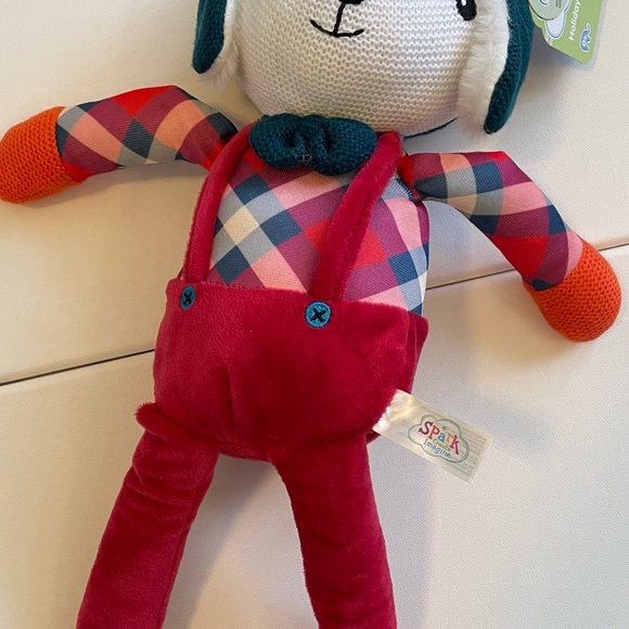 Winter Fox Knit Plush Crinkle Toy NWT - Picture 5 of 5